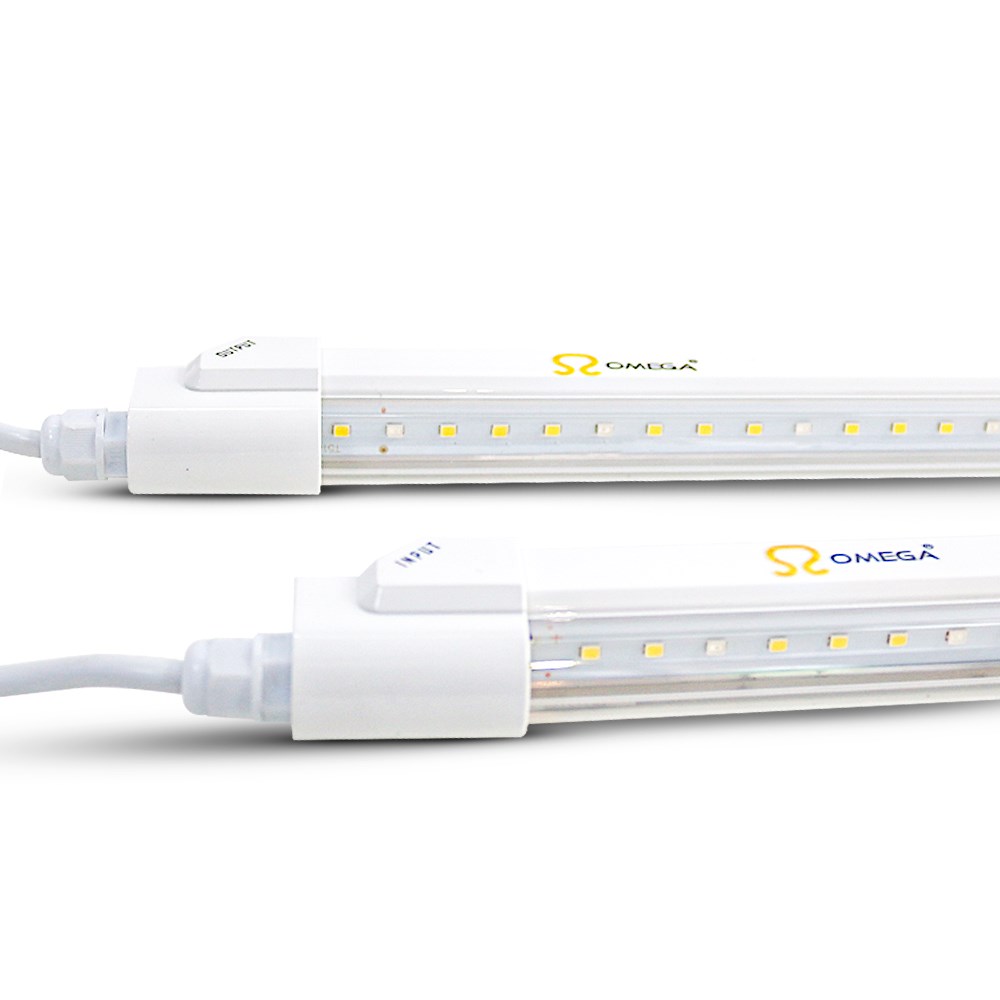 Omega 18W Clone LED Grow Light (Twin Pack) - GroZone Hydroponics